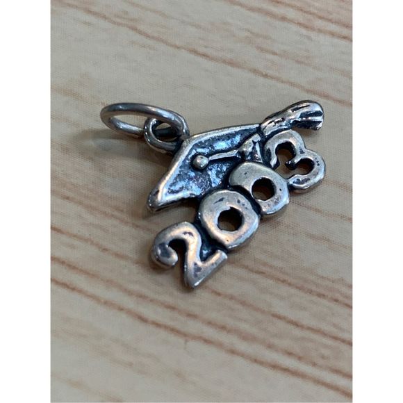 .925 Graduate 2003 Sterling Silver Jewelry Charm - Picture 4 of 4